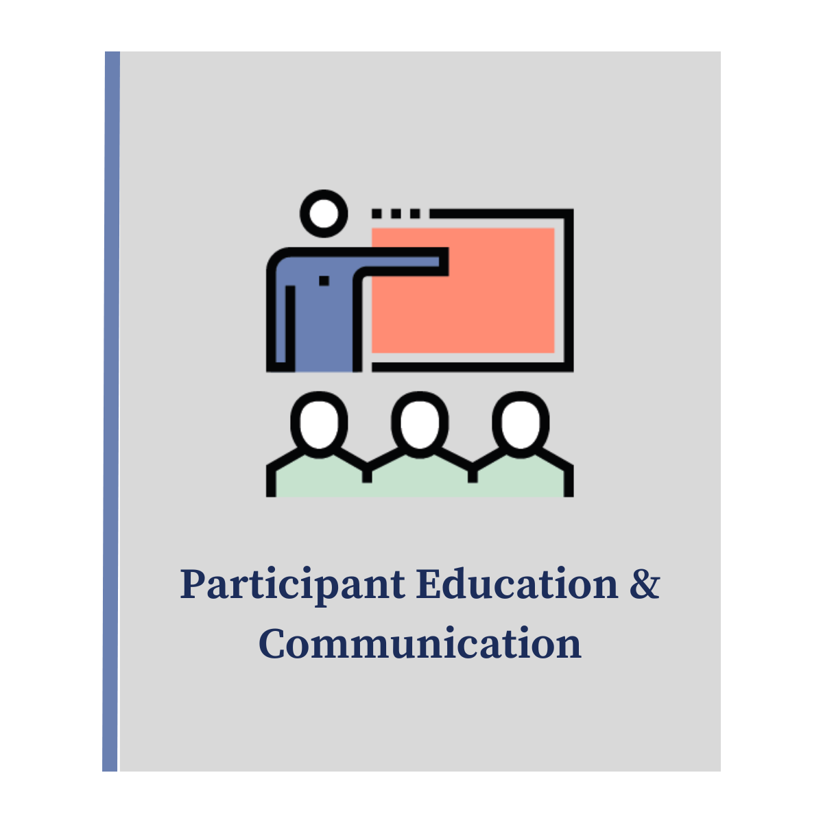 Participant Education & Communication _ Brochure Icon